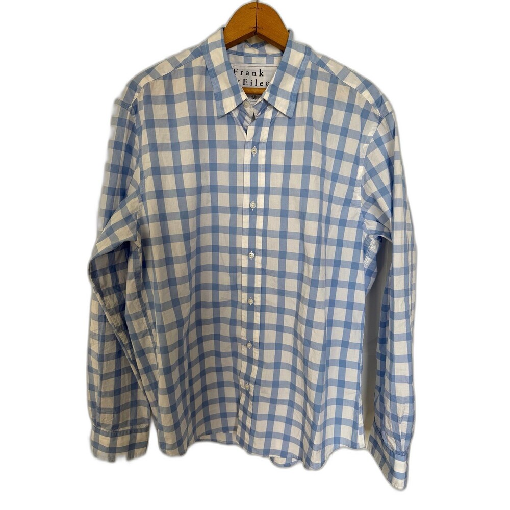 Frank & Eileen Women's Finbar Plaid cotton Shirt Size M